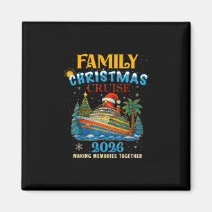 Familien-Weihnachtskreuzfahrt 2026 passende Famili Magnet