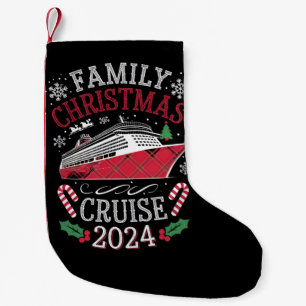 Familien-Weihnachtskreuzfahrt-Truppe 2024 Passende Kleiner Weihnachtsstrumpf