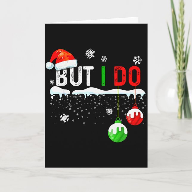 Familien-Weihnachtspyjamas passend, aber ich mache Karte (Vorderseite)