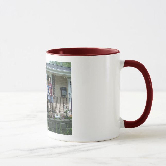 Familien-Wiedersehen-Foto-Tasse Tasse (Rechts)