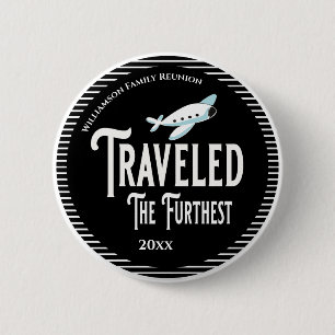 Familien-Wiedersehen-Preis reiste das weiteste Button