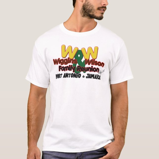 Familien-Wiedersehen-T-Shirt T-Shirt (Vorderseite)