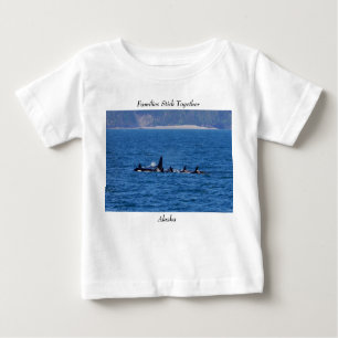 Familien zusammenhalten baby t-shirt