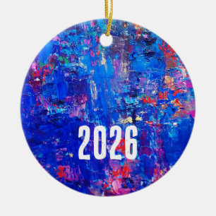 Familienandenken Keramik Ornament