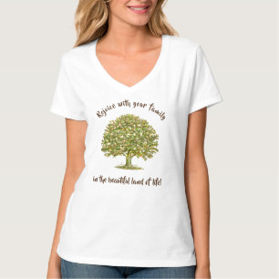 Familienangebot Frauen Langleeve Familienbaumgesch T-Shirt