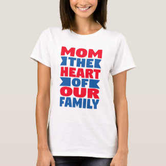 Familienangebot: Mama im Herzen - T - Shirt, Tasse T-Shirt