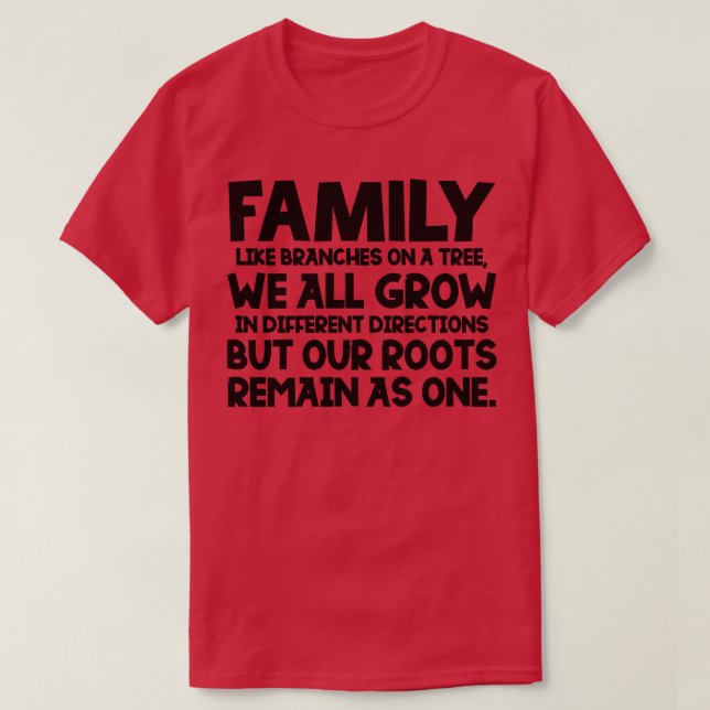 Familienangebot T-Shirt (Design vorne)