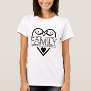 Familienangebot - "Wo das Leben beginnt und Liebe  T-Shirt