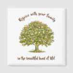 Familienangebote Favoriten, Familienbaum-Wohngesta Magnet<br><div class="desc">Freuen Sie sich auf Ihre Familie im schönen Land des Lebens! Dieses quadratische Magnet ist ein großartiges Accessoire für Ihre Zuhause, oder sie könnten wie eine schöne Gastgeschenke Hochzeit sein. Wählen Sie die Größe aus, indem Sie die Kästchen auf der rechten Seite des Elements verwenden. Auch können Sie das Magnet...</div>