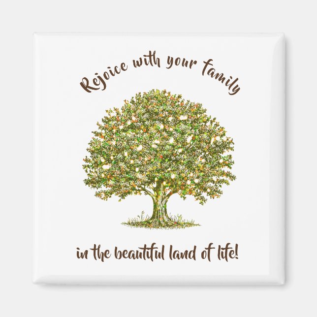 Familienangebote Favoriten, Familienbaum-Wohngesta Magnet (Vorne)