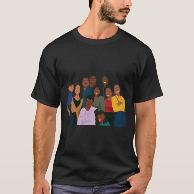 Familienangelegenheiten einfach Kunst T-Shirt (Vorderseite)