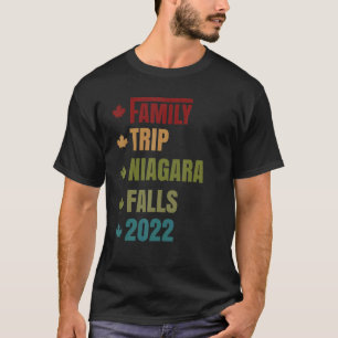 Familienausflug 2022 Niagara Falls Vacation Matchi T-Shirt