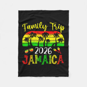 Familienausflug Jamaika 2026 Sommerferien Strandma Fleecedecke
