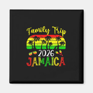 Familienausflug Jamaika 2026 Sommerferien Strandma Magnet