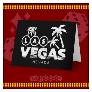 Familienausflug Souvenir Las Vegas Urlaub Karte