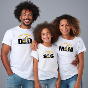 Familienbau Geburtstag Mama Vater Schwester T-Shirt