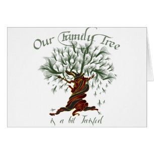 Familienbaum ein wenig verdreht