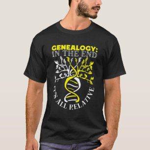 Familienbaum Familiengeschichte Genealogie Genea T-Shirt