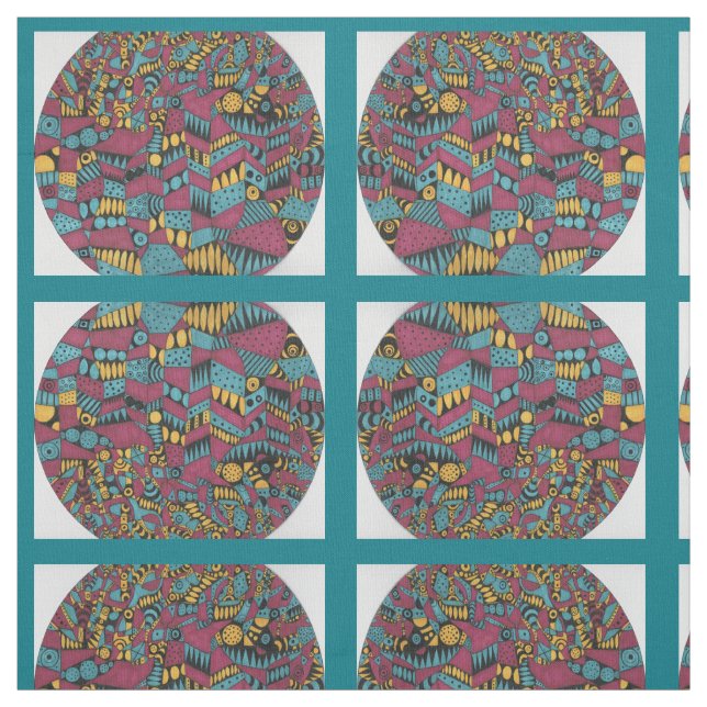 Familienbaum Stoff (Muster)