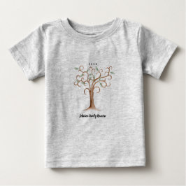 Familienbaum Wiedersehen Kleinkind T Shirt
