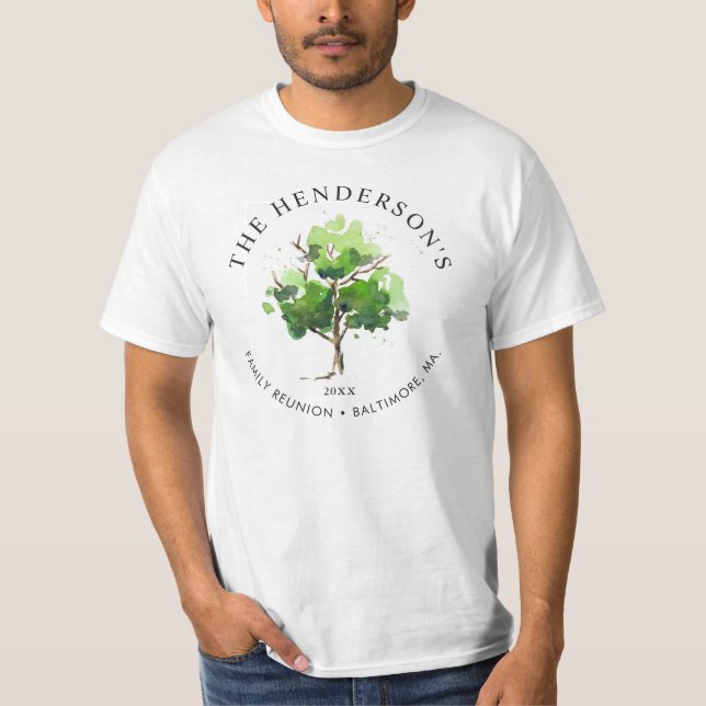 Familienbaum| Wiedersehen T-Shirt (Vorderseite)