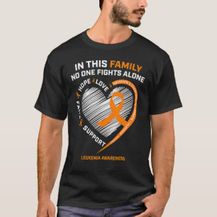 Familienbekämpfung Leukämie Sensibilitätsprodukte T-Shirt