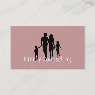 Familienberatung Gruppe Lebensbegleiter Therapie Visitenkarte