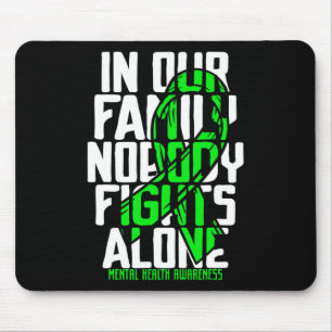 Familienbewusstsein für psychische Gesundheit unte Mousepad