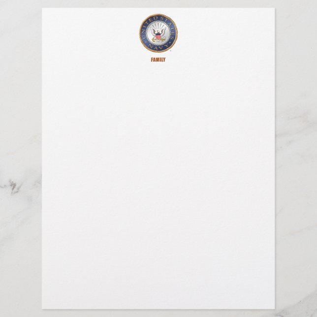 Familienbriefe der US-Marine (Vorderseite)