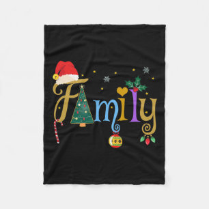Familienbriefe Weihnachtsstil Liebe Meine Familie Fleecedecke