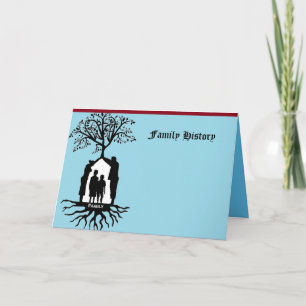 Familienchronik Karte