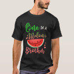 Familieneintritt in einem Melon-Brüder Geburtstags T-Shirt<br><div class="desc">Familie Eins in einem Melon Brüder Geburtstagsparty Matching Familie</div>