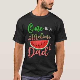 Familieneintritt in einem Melon Vater Geburtstagsp T-Shirt
