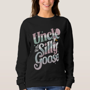 Familienente 1. Geburtstag Onkel der Albernen Gans Sweatshirt