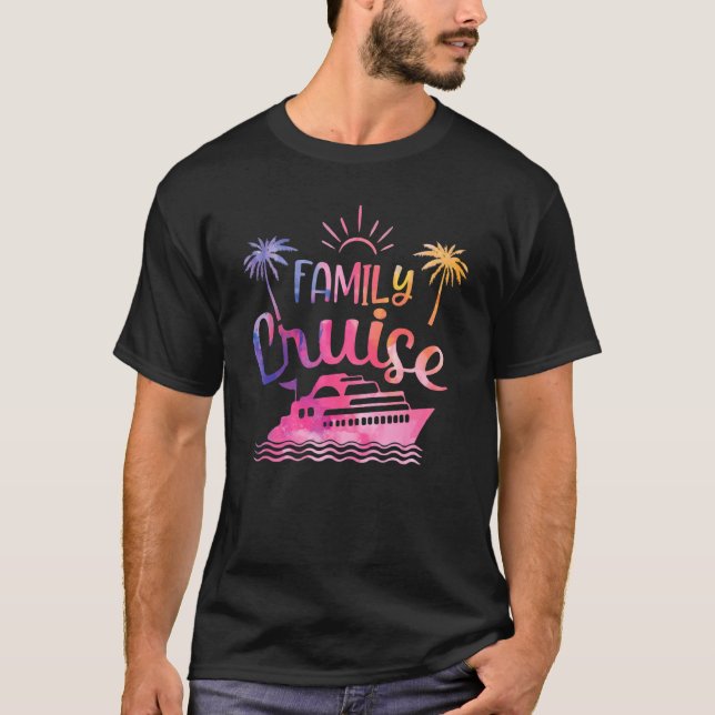 Familienfahrt 2022 Kreuzfahrt Bootsfahrt Familie M T-Shirt (Vorderseite)