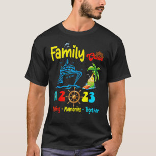 Familienfahrt 2023 Erinnerungen zusammen Sommer T-Shirt