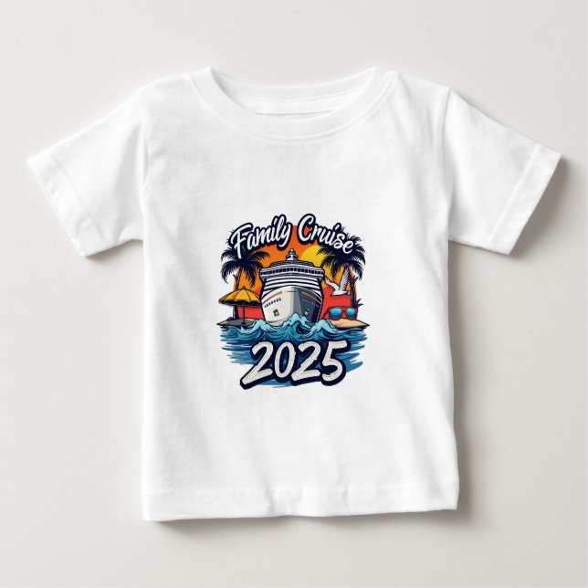 Familienfahrt 2025 Crew Matching Ship Baby T-shirt (Vorderseite)