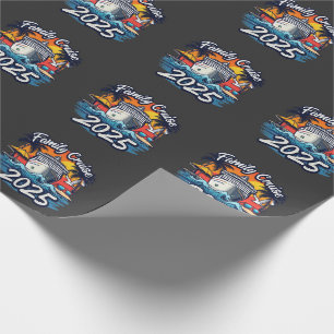 Familienfahrt 2025 Crew Matching Ship Geschenkpapier