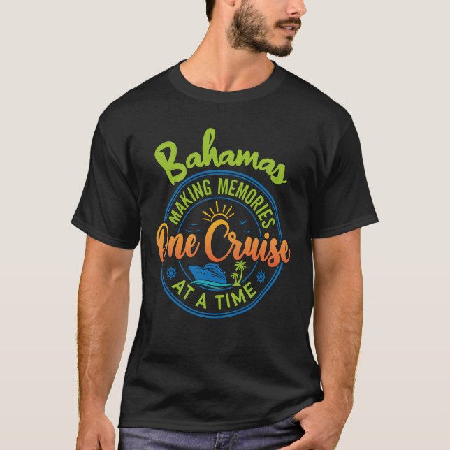 Familienfahrt Bahamas 2024 Sommerwetter T-Shirt (Vorderseite)