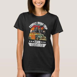 Familienfahrt Team Unterhaltung Sommerurlaub T-Shirt
