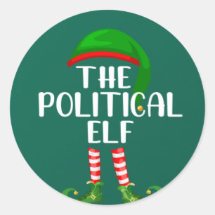 Familienfeiertag - das politische Elf Runder Aufkleber