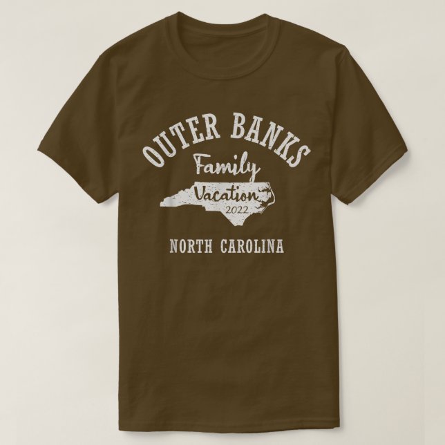 FAMILIENFERIEN 2022 OBX FAMILY VACATI T-Shirt (Design vorne)