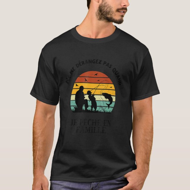 Familienforellenfischen Kind T-Shirt (Vorderseite)