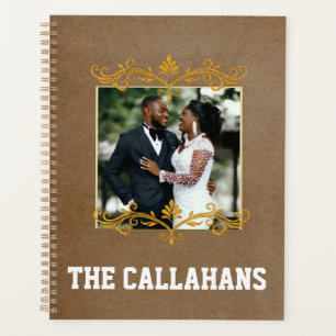 Familienfoto-Album Scrapbook Celestia Brown Planer