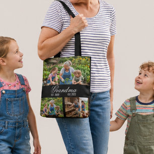 Familienfoto-Collage Oma-Andenken-Design