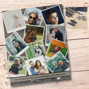 Familienfoto-Collage-Puzzle Puzzle