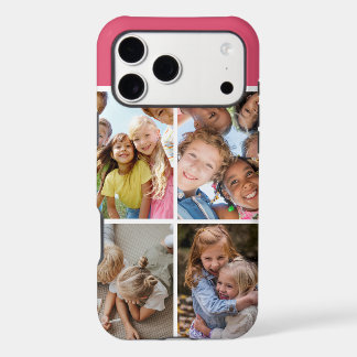 Familienfoto Collage Rosa 4 Bild I Handy Case