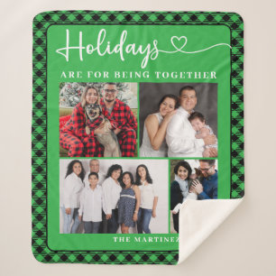 Familienfoto Collage Urlaub Sherpadecke