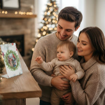 Familienfoto-Dekorativer Ständer – Feiertags-Heimd