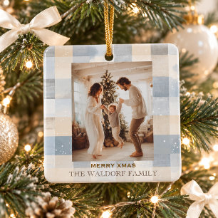 Familienfoto Elegantes Weihnachtsornament